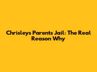 Chrisley's Parents Jail: The Real Reason Why