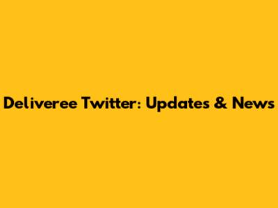 Deliveree Twitter: Updates & News