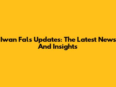 Iwan Fals Updates: The Latest News And Insights